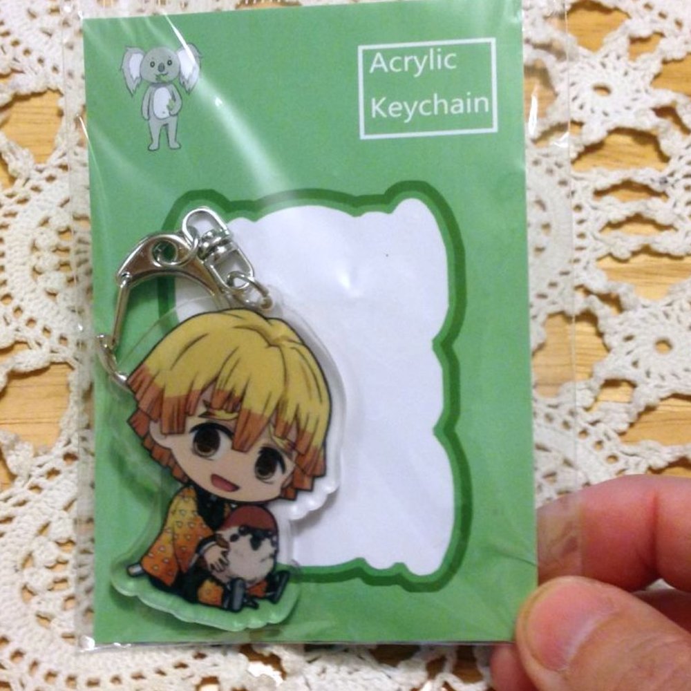Anime Keyring, Acrylic, New